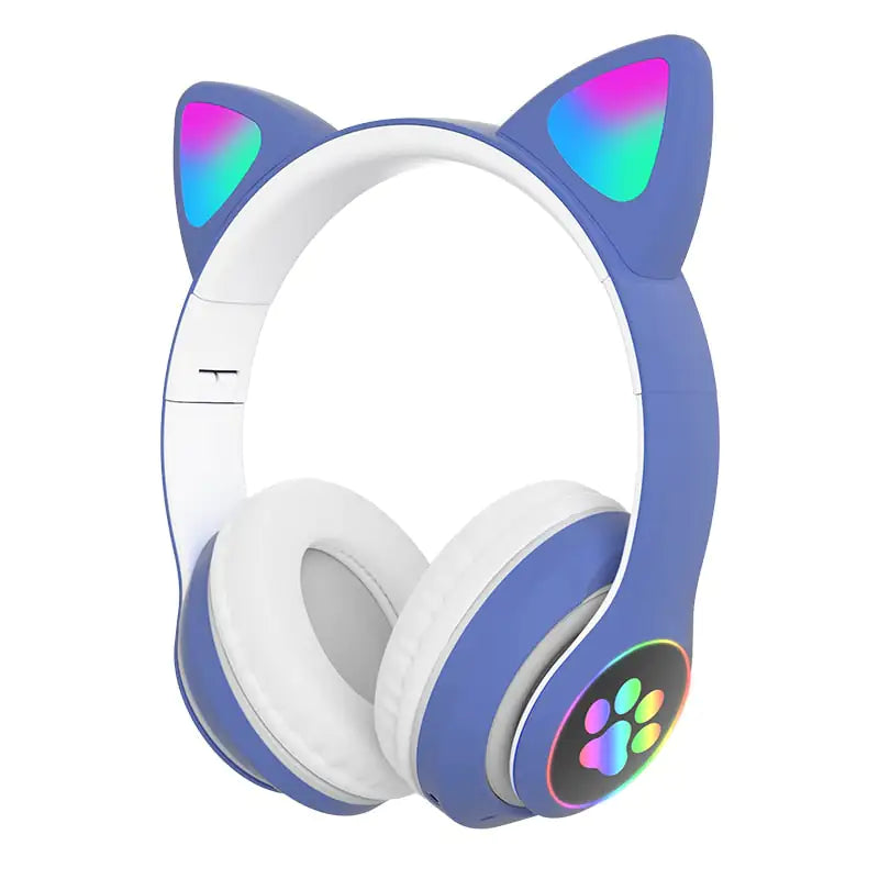 Cat Ear Bluetooth Headphones Style 10 Headphones & Earbuds audio audio device audio devices bluetooth bluetooth calling bluetooth headphones cat shape headphone electronics headphones Headphones & Earbuds new headphones wireless headphones