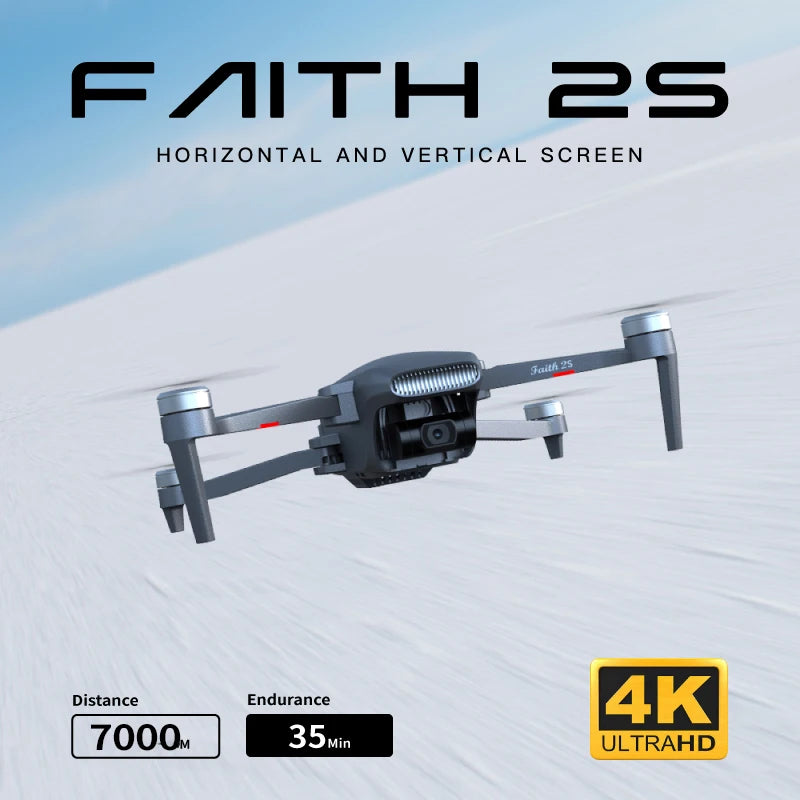 NEW Faith2s Faith 2s 7km HD Video Transmission 35 mins flight time EIS professional drones with 4k camera and gps mini drone Drones 4k 5g bluetooth 5g connection 6k 8k drone drone for video making drone with video camera matchless online RC drone with 360 video camera remote controlled drone with 360 camera versatile camera and drone video video making