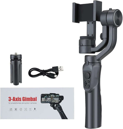 360 Auto Adjustable DSLR Gimbal Estabilizador Para Celular De Celulares Stabilisateurs Camera Steadycam Steadicam Stabilizers Black Gimbal Stablizers auto face tracking automatic selfie sticks blogging accessories camera stablizer electronics Gimbal handheld stablizer intelligent face tracking matchless online mobile phone accessories for blogging portable auto balance selfie stick selfie sticks tripod selfie tripod video video camera and mobile video accessories video devices video holder