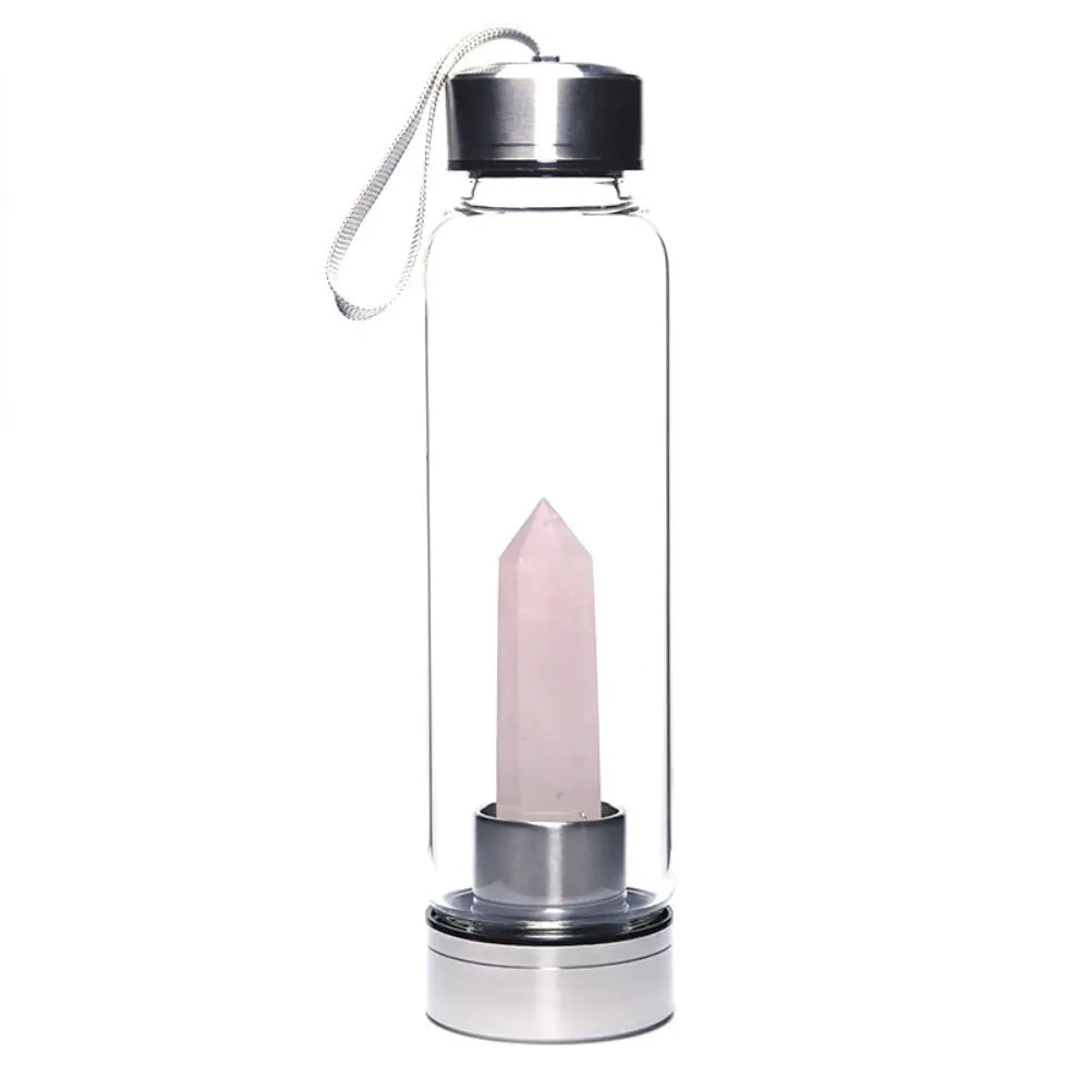 500ml Natural Crystal Water Bottle Water Bottles crystal water bottle dinning dinning table home New Arrival water bottle