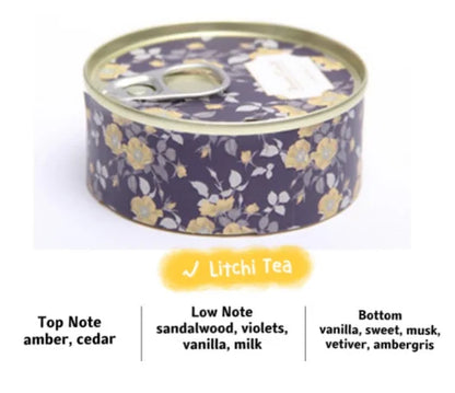 Scented Candle Litchi Tea 1.26*2.9inch Candles