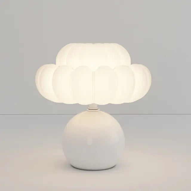 Elegant Cream Mushroom Desk Light D White Table Lamps ambientlight cozylighting creamlamp decorativelamp elegantlighting interiordesign mushroomlamp sophisticateddecor tablelamp whimsical {{ product_collections }} {{ product_description }}