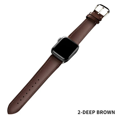 Elevate Your Style with Our Brown Leather Band for Apple Watch Dark brown 40mm 13 Apple Watch Bands apple watch apple watch band apple watch band and case apple watch strap leather leather band {{ product_collections }} {{ product_description }}