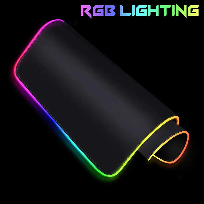 Luminous LED Lighting Mouse Pad Desk Mat computer Computer Accessories computer table accessories Computers Computers & Accessories electronics Electronics & Gadgets electronics accessories Luminous LED Lighting Mouse Pad RGB mouse and keyboard mat for computer table