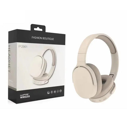 Wireless Bluetooth Headphones White With Box