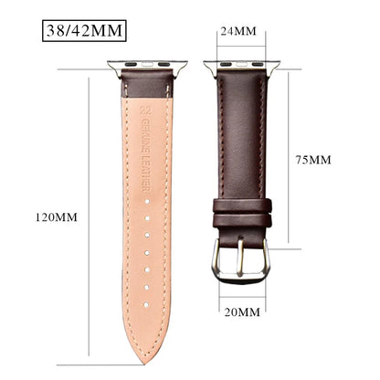 Elevate Your Style with Our Brown Leather Band for Apple Watch Apple Watch Bands apple watch apple watch band apple watch band and case apple watch strap leather leather band {{ product_collections }} {{ product_description }}