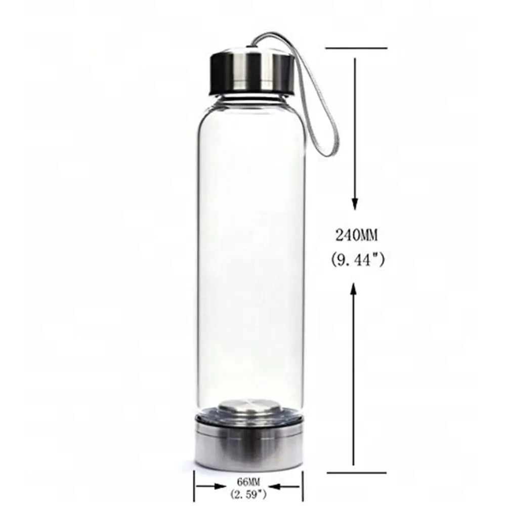 Natural Crystal Stone Water Bottle Water Bottles crystal dinning dinning table gift home latest water bottle new design water bottle transparent water bottle water bottle Water Bottles