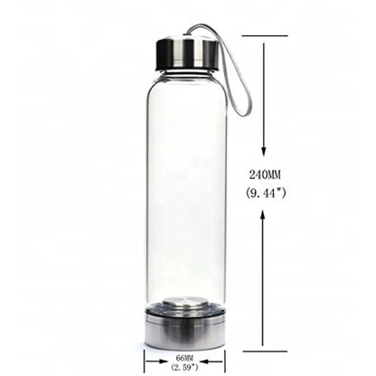 Natural Crystal Stone Water Bottle Water Bottles crystal dinning dinning table gift home latest water bottle new design water bottle transparent water bottle water bottle Water Bottles