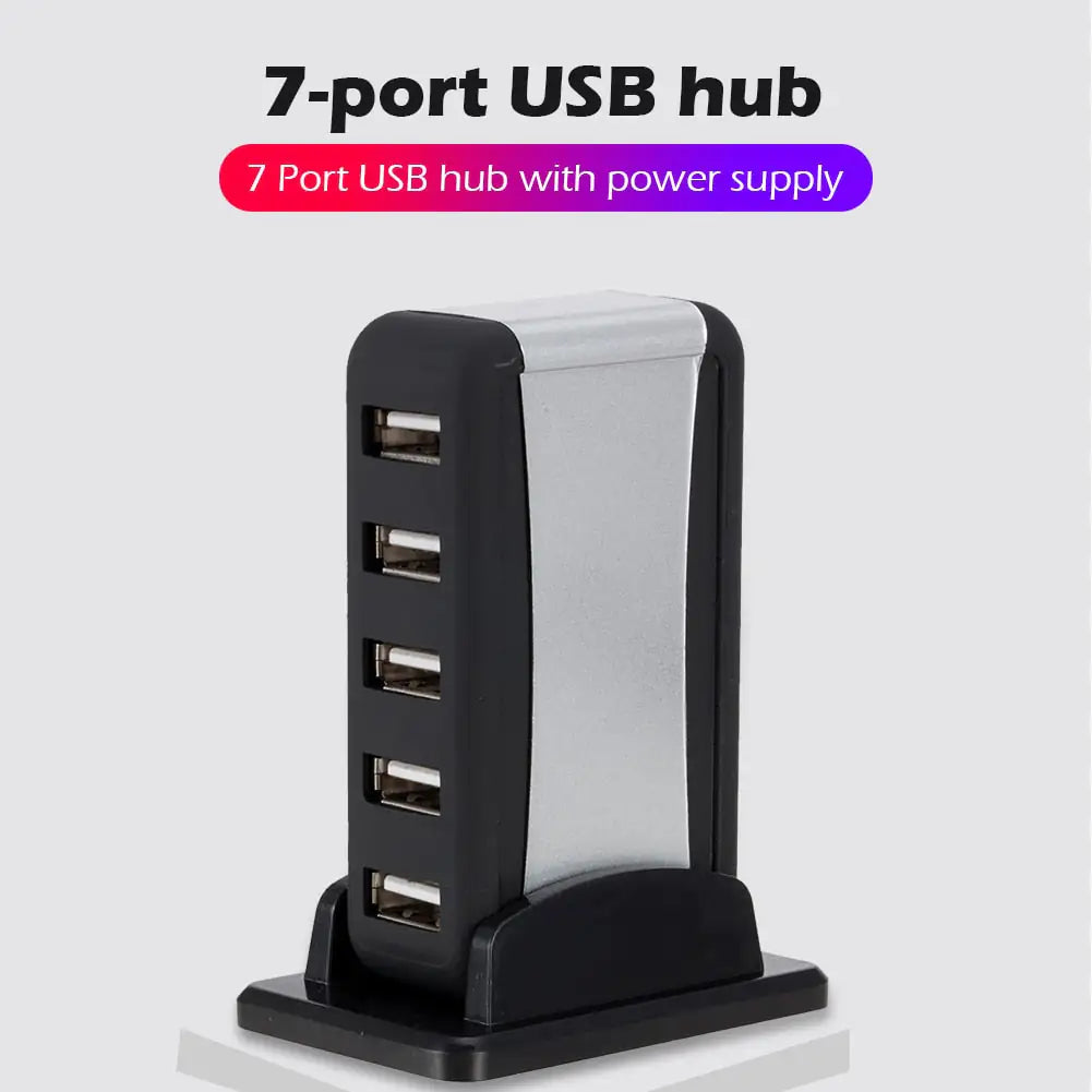 Multi-Port USB Hub Default Title Computer Table & Accessories computer Computer Accessories computer table accessories electronics electronics accessories Hub Multi Multi-Port USB Hub Port USB