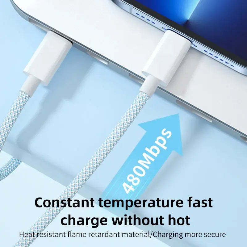 USB Type-C to Type-C Cable Charging Cables apple products c type charging cable devices durable charging cable electronics fast charging cable iphone mobile charging cable tablet charging cable {{ product_collections }} {{ product_description }}