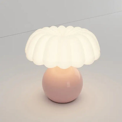 Elegant Cream Mushroom Desk Light Table Lamps ambientlight cozylighting creamlamp decorativelamp elegantlighting interiordesign mushroomlamp sophisticateddecor tablelamp whimsical {{ product_collections }} {{ product_description }}