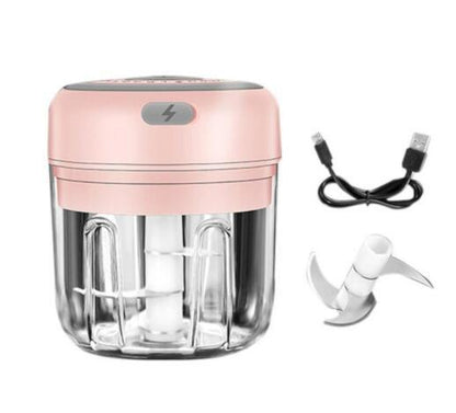 Mini Electric Garlic Chopper Kitchen Appliances chopper freeshipping garlic chopper home and kitchen Kitchen kitchen items Mini Electric Garlic Chopper vegetable chopper