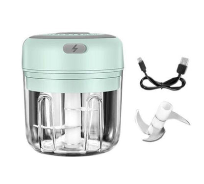 Mini Electric Garlic Chopper Kitchen Appliances chopper freeshipping garlic chopper home and kitchen Kitchen kitchen items Mini Electric Garlic Chopper vegetable chopper