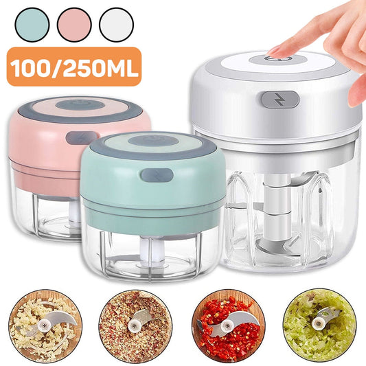 Mini Electric Garlic Chopper Kitchen Appliances chopper freeshipping garlic chopper home and kitchen Kitchen kitchen items Mini Electric Garlic Chopper vegetable chopper