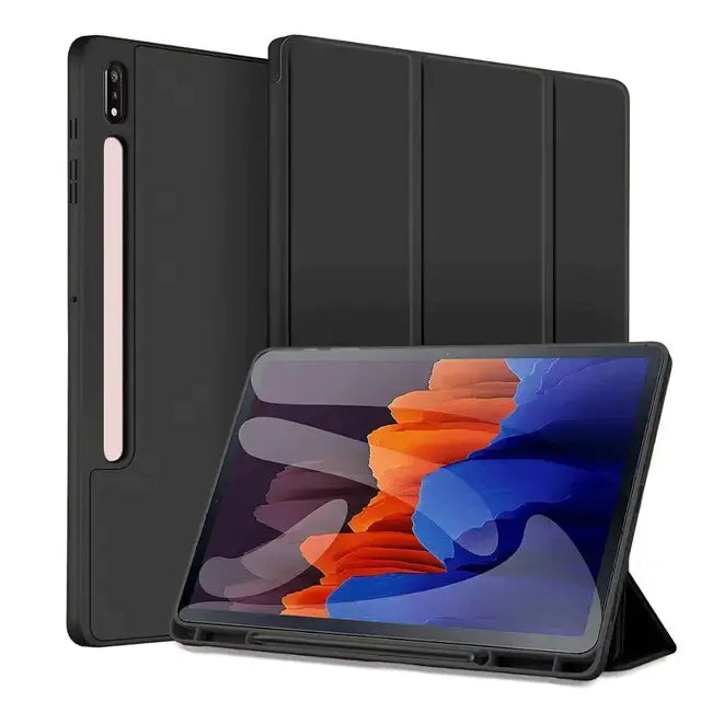 Case For Mobile Tablet Black Tab S7 S8 PLUS 12.4 Tablet Covers & Protectors Case Case For Tablet electronics electronics accessories mobile mobile case mobile phone accessories Phone & Tablet Cases Tablet tablet cover tablet sleeve tablets sleeve