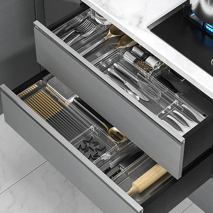 Kitchen drawer storage partition simple chopsticks knife and fork tableware storage box free combination home desktop partition Storages & Racks drawer organiser kitchen kitchen accessories Kitchen Gadgets kitchen items organiser organizer organizer box Organizers Storage storage rack utensils organizer