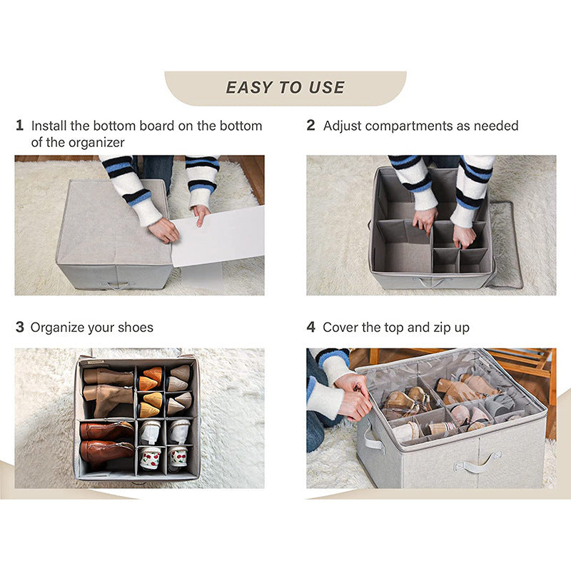 PVC foldable shoe box storage box shoe box storage shoe dustproof shoe cabinet shoe storage Storages & Racks home home accessories organiser organizer organizer box Organizers shoe box shoe storage and racks shoe storage rack for home Storage