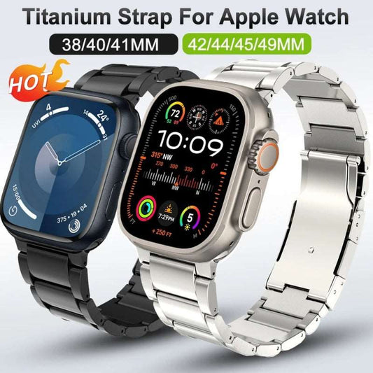 Applicable Watch Ultra 49mm Strap Titanium Alloy Watch Bracelet Watch Strap electronics smart watch smart watches