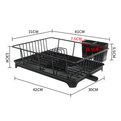 Kitchen sink countertop drain bowl rack dish rack drain basket rack dish storage rack drain bowl chopstick rack storage storage Black Storages & Racks home Kitchen Kitchen Gadgets kitchen items storage storage rack