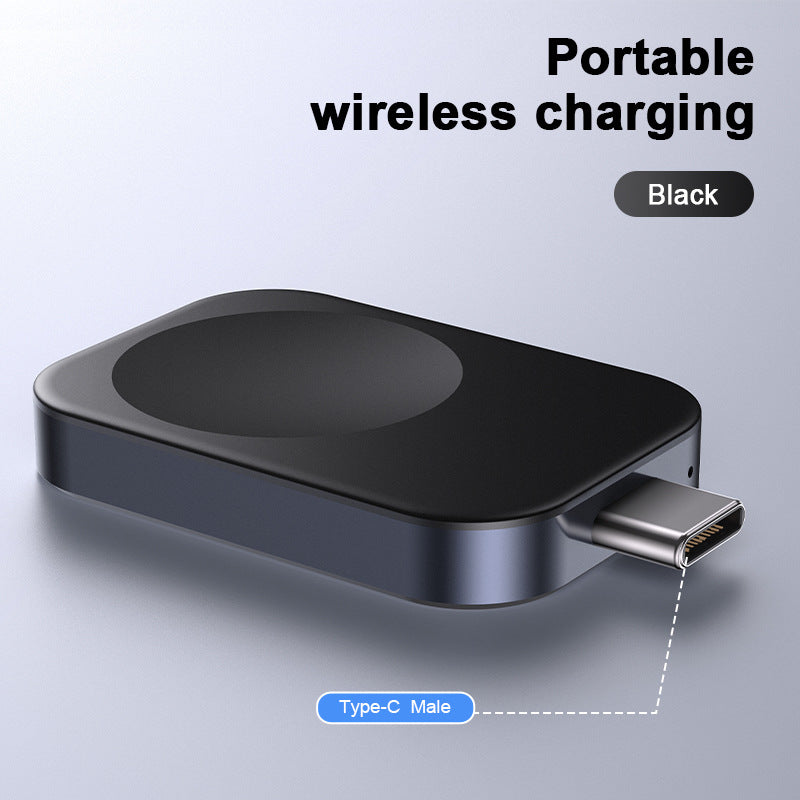 Three-in-one Magnetic & Portable Wireless Charger Black Typec CMale Mobile Phone Chargers apple charger charger Consumer Electronic electronics fast charger iphone charger mobile charger quality charger stylish mobile phone charger unique charger watch charger wireless charger wireless mobile phone charger