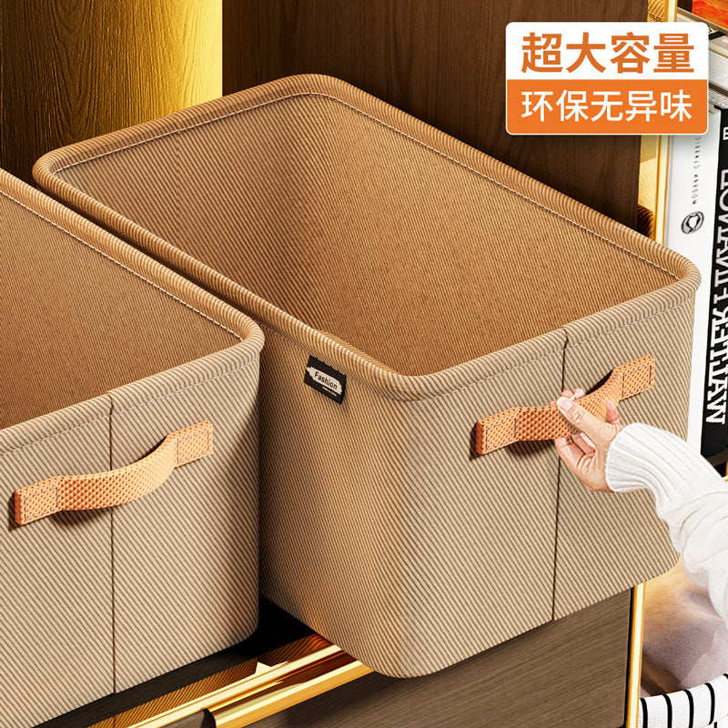 Clothes storage box thickened fabric storage basket clothes pants storage storage box dormitory home wardrobe storage box Storages & Racks clothes drawer organiser home home accessories organiser organizer organizer box Organizers wardrobe