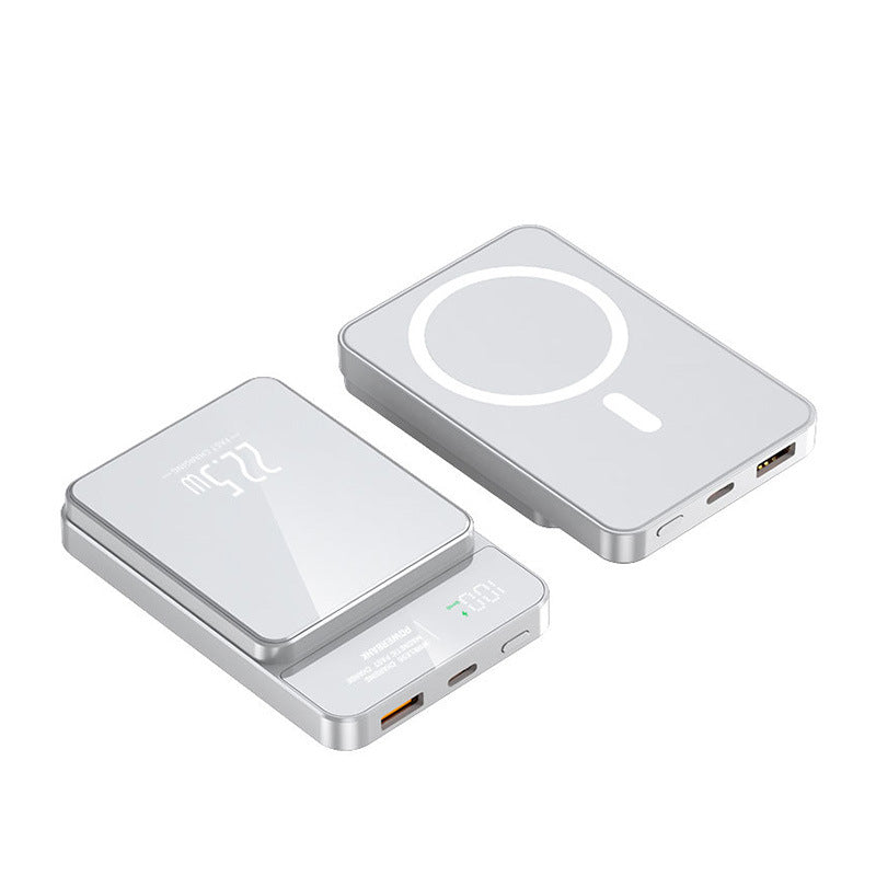 magsafe magnetic wireless charging treasure PD fast charging 22.5w fast charging mini portable mobile power supply gift wholesale Power Banks electronics fast charger magnetic magsafe power bank wireless