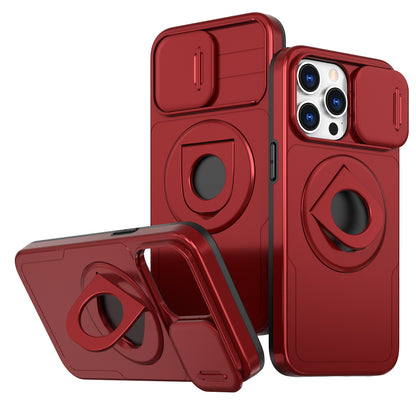 Plastic Anti-fall Shock Bracket Phone Case Red 0 Bracket iPhone iPhone Cases Lens Protector Support {{ product_collections }} {{ product_description }}