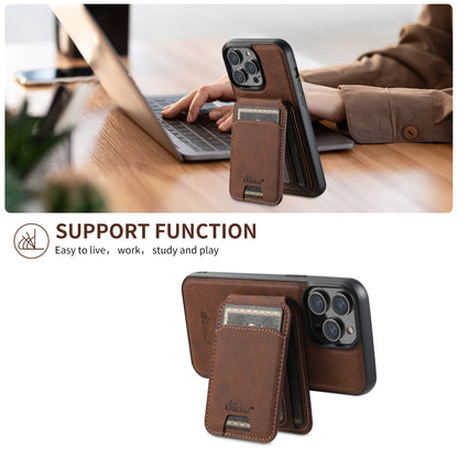 Mobile Phone Leather Phone Case Magnetic Card Holder Wireless Charger 0 iPhone iPhone Cases Leather magsafe New Arrival Phone Cases Premium {{ product_collections }} {{ product_description }}