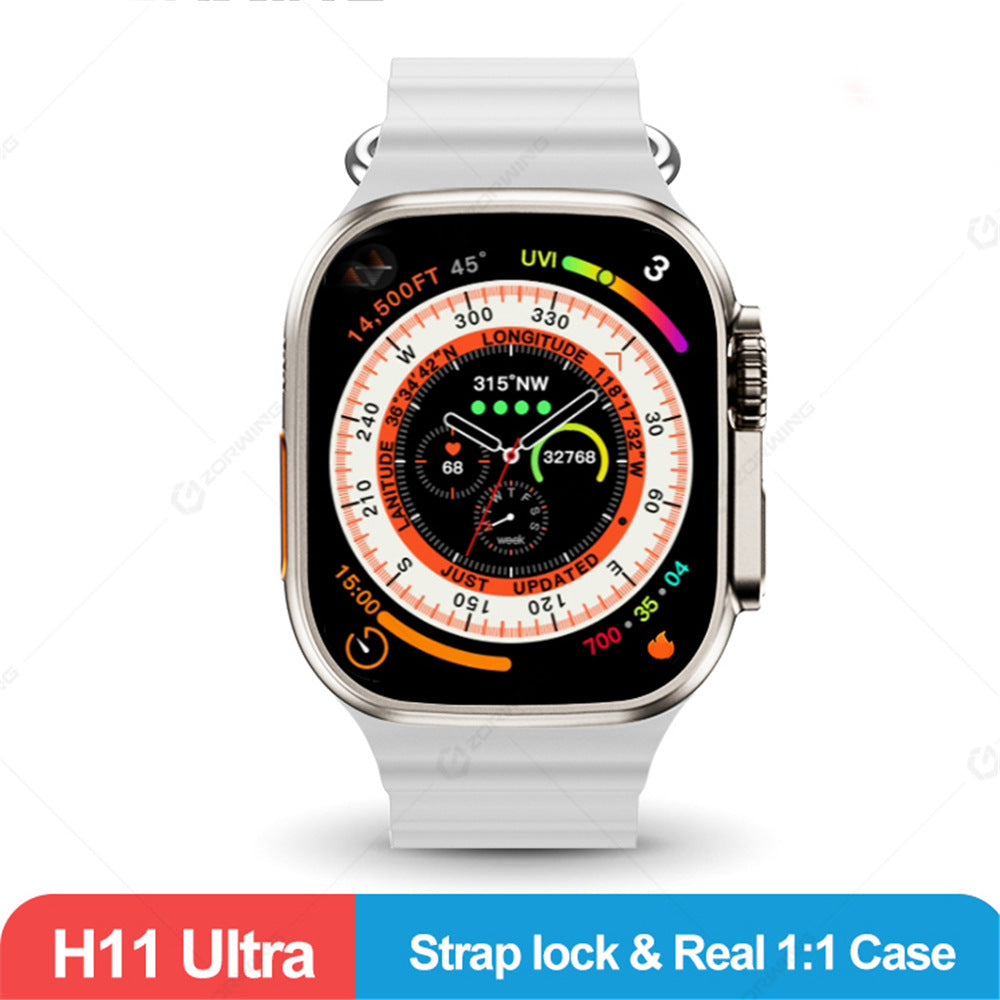 H11Ultra+ Sports Edition S8 Bluetooth Call Voice Compass Body Temperature Blood Oxygen NFC Huaqiangbei Smart Watch Smart Watches electronics smart watch ultra