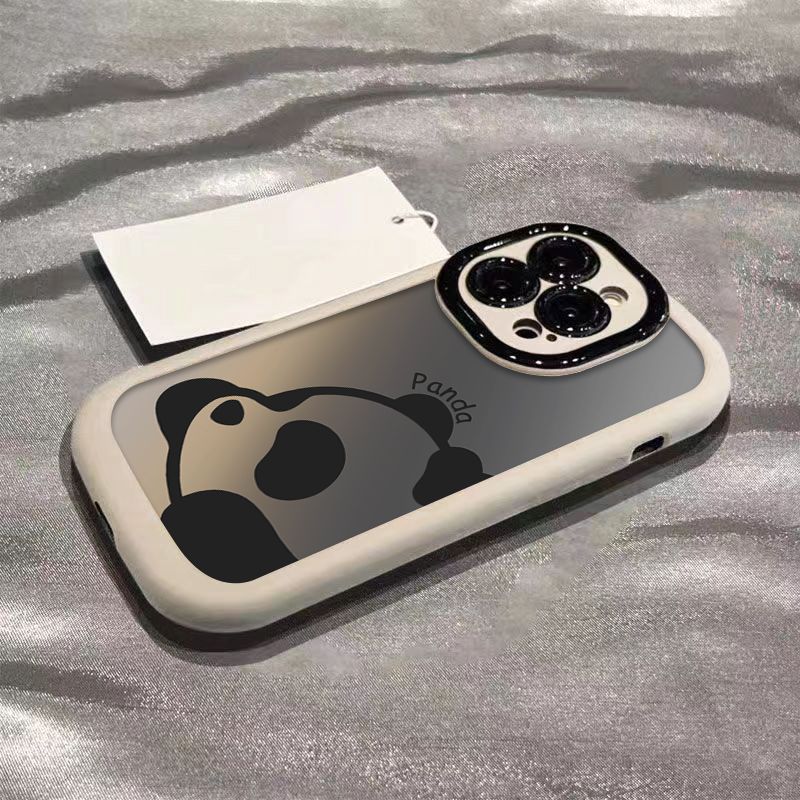 Fashion Gradient Panda I Phone Case White Gradient Lying Panda 0 customized iPhone iPhone cases New Arrival phone cases Premium {{ product_collections }} {{ product_description }}