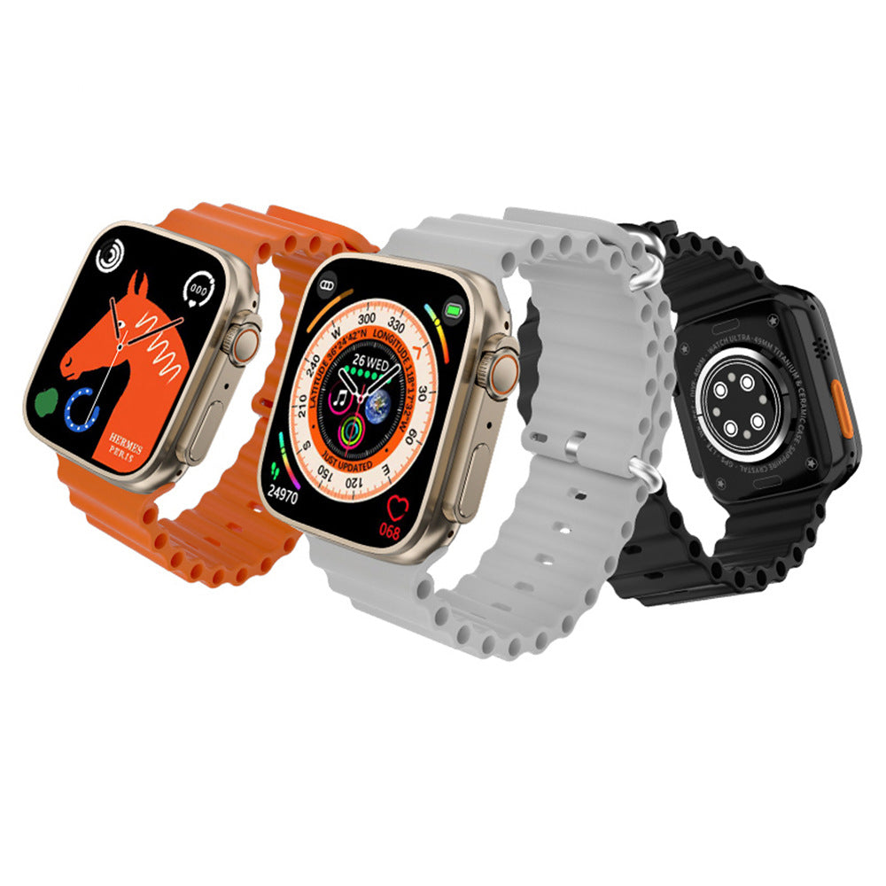 Smart Watch Factory Watch8 Ultra Bluetooth Call Heart Rate Monitoring Information Reminder Huaqiang North S8 Direct Sales Smart Watches Consumer Electronic electronics Electronics & Gadgets electronics accessories matchlessonline smart watch smart watch band smart watches Ultra