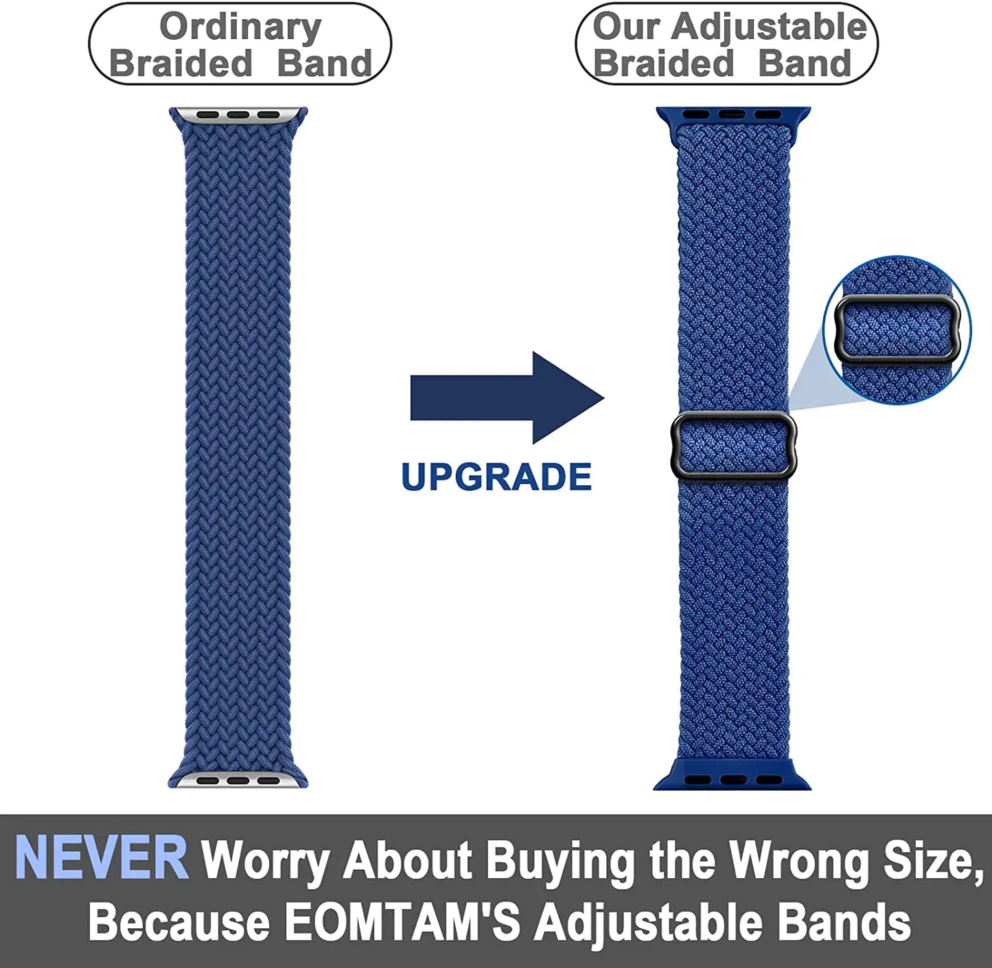 Introducing Our Nylon Braided Solo Loop Strap for Apple Watch Apple Watch Bands apple watch apple watch band apple watch strap braided nylon strap {{ product_collections }} {{ product_description }}