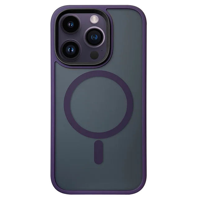 MagSafe Matte Magnetic Wireless Charging Case for iPhone 14/13/12/11 Pro Max – Sleek & Durable Purple For iPhone12 Pro Max iPhone cases Acrylic iPhone Case Fall Prevention iPhone Cover iphone iphone 12 iphone 13 iphone 14 iphone case iphone cover iPhone Protective Cover Stylish iPhone Case {{ product_collections }} {{ product_description }}