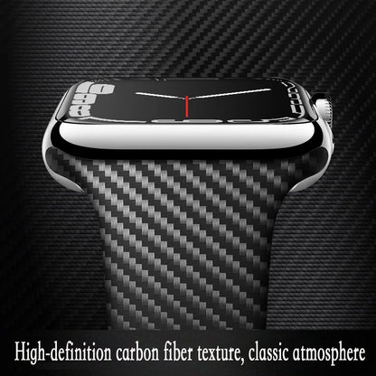 Add Sophistication with Our Carbon Fiber Strap for Apple Watch Apple Watch Bands apple watch apple watch band apple watch strap carbon fiber durable new arrival stylish {{ product_collections }} {{ product_description }}