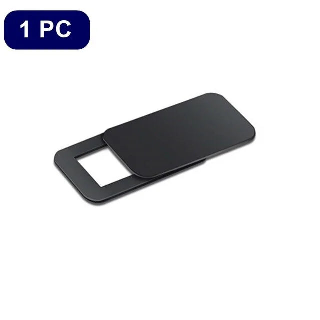 Universal Webcam Cover Shutter Square Black 1pcs 1 Webcam Cover electronics Electronics & Gadgets electronics accessories laptop camera cover privacy webcam