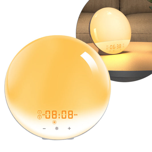 Plugged in Wake Up Sunrise Simulation Alarm Clock for Kids