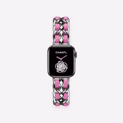 Upgrade Your Apple Watch with Our Stainless Steel Strap Bands Silver Hot Pink 42 MM or 44 MM Apple Watch Bands apple watch apple watch band apple watch strap new arrival stainless steel {{ product_collections }} {{ product_description }}