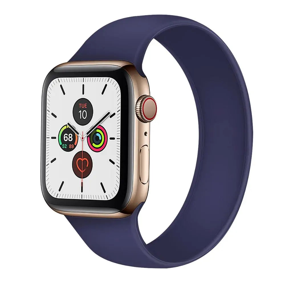 Elevate Your Apple Watch Experience Navy Small (130mm-150mm) Width: 42-44mm Apple Watch Bands apple watch apple watch band apple watch strap designer new arrival stylish {{ product_collections }} {{ product_description }}