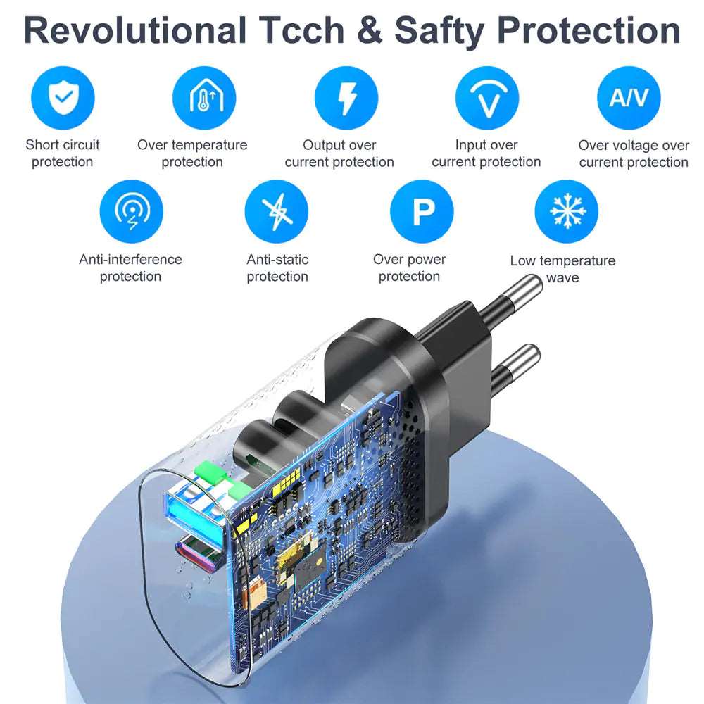 USB & C-Type Mobile Charger Adapters & Converters c type charger electronics electronics accessories fast charger USB charger