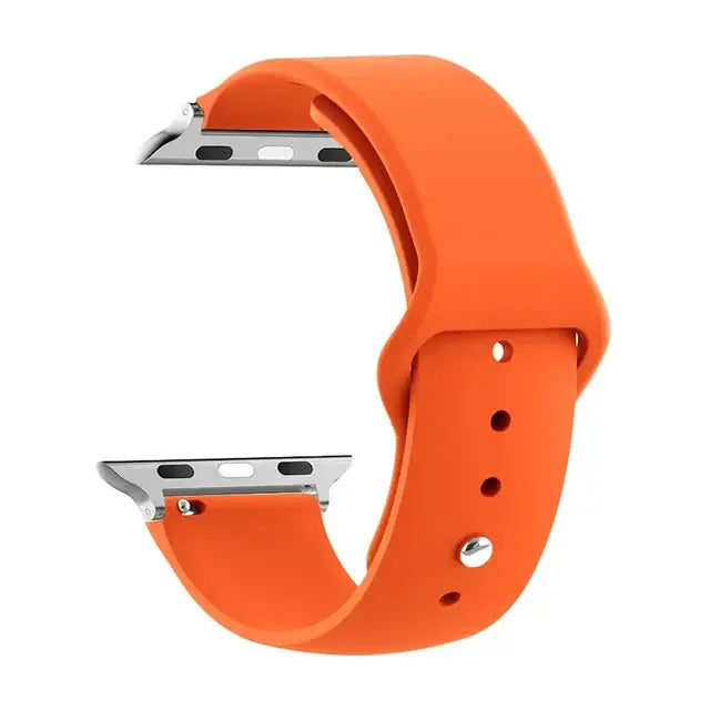 Upgrade Your Apple Watch with Our Silicone Band Orange-5 38mm 40mm 41mm Apple Watch Bands apple watch apple watch band apple watch strap New arrival {{ product_collections }} {{ product_description }}