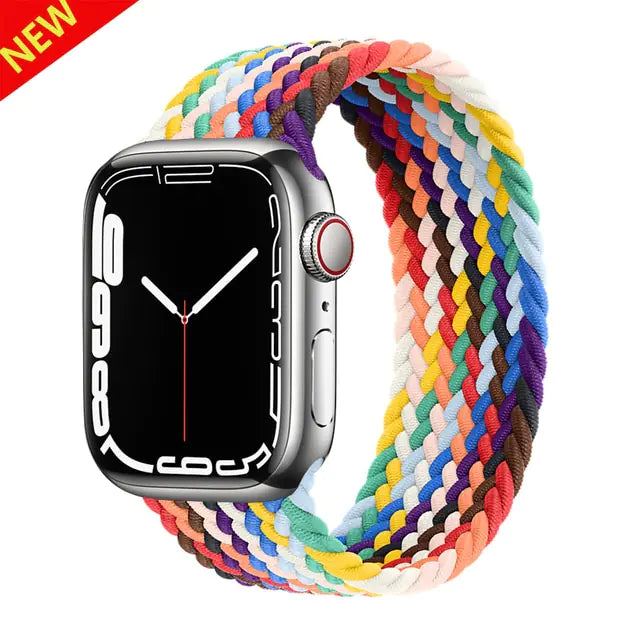 Upgrade Your Apple Watch with Our Nylon Elastic Loop Strap pride edition 42mm 44mm 45mm 49mm Apple Watch Bands apple watch apple watch band apple watch strap new arrival nylon {{ product_collections }} {{ product_description }}