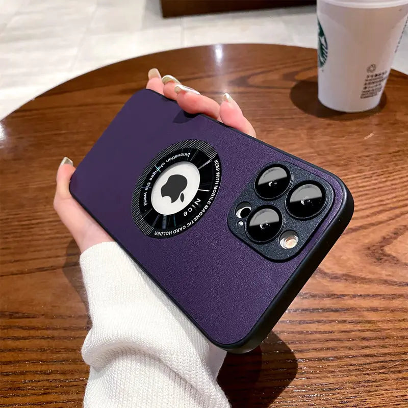 Leather Magsafe Case for iPhone Mobile Phone Cover & Protectors electronics iPhone Leather Magsafe Case for iPhone matchless matchless online matchlessonline mobile mobile accessories mobile case mobile cover mobile phone mobile phone accessories mobile phone cover mobile phone safety