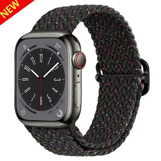 Introducing Our Nylon Braided Solo Loop Strap for Apple Watch Apple Watch Bands apple watch apple watch band apple watch strap braided nylon strap {{ product_collections }} {{ product_description }}