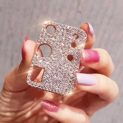 Diamond Shiny Camera Lens Protector for Samsung Galaxy S21/S20 Series Rose Gold For S20 Plus Mobile Phone Cover & Protectors Camera cover electronics electronics accessories mobile protector mobile camera lens phone camera protector Samsung