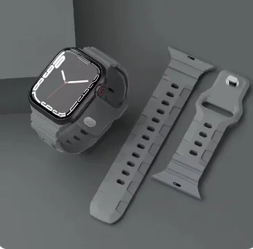 Upgrade Your Apple Watch with Our Silicone Strap Gray 49mm Apple Watch Bands apple watch apple watch band apple watch strap high-quality silicone new arrival {{ product_collections }} {{ product_description }}