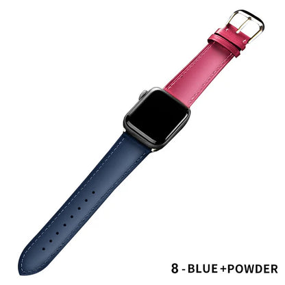 Elevate Your Style with Our Brown Leather Band for Apple Watch Blue Powder 38mm 16 Apple Watch Bands apple watch apple watch band apple watch band and case apple watch strap leather leather band {{ product_collections }} {{ product_description }}