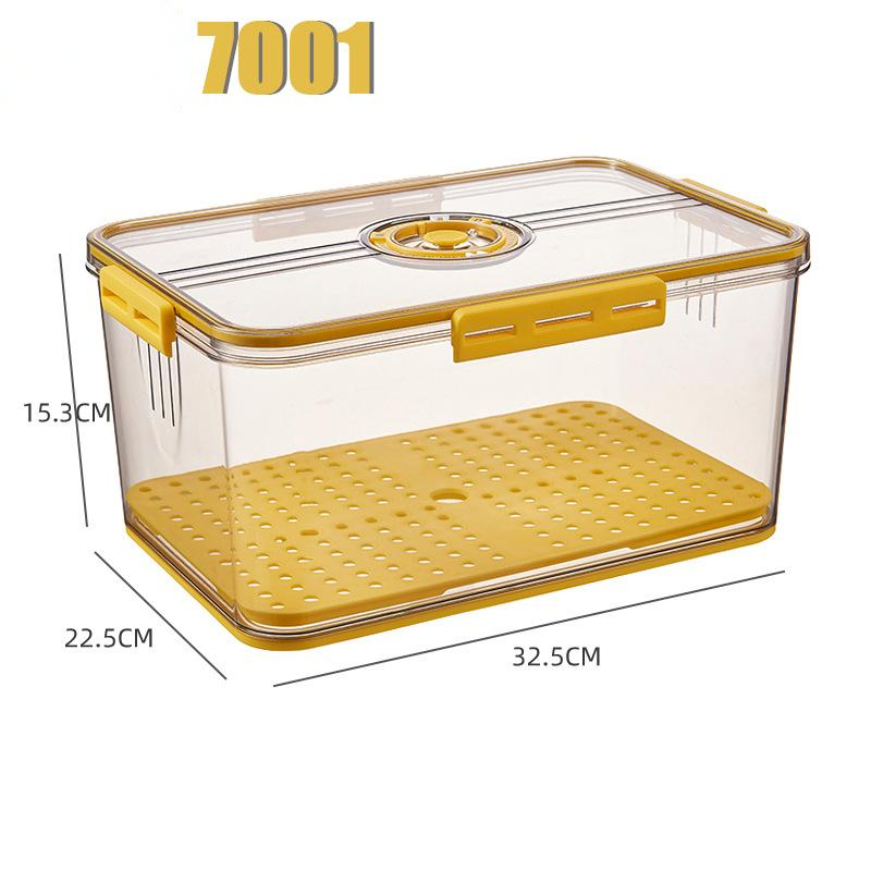 Refrigerator Storage Box Transparent Food Grade Storages & Racks freeshipping fridge box home and kitchen Kitchen Kitchen Food storage box kitchen items Refrigerator Storage Box Transparent Food Grade PET Plastic Storage Box