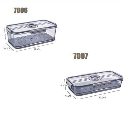 Refrigerator Storage Box Transparent Food Grade Storages & Racks freeshipping fridge box home and kitchen Kitchen Kitchen Food storage box kitchen items Refrigerator Storage Box Transparent Food Grade PET Plastic Storage Box