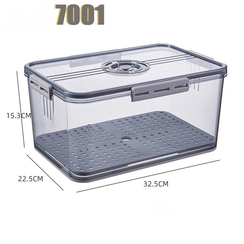 Refrigerator Storage Box Transparent Food Grade Storages & Racks freeshipping fridge box home and kitchen Kitchen Kitchen Food storage box kitchen items Refrigerator Storage Box Transparent Food Grade PET Plastic Storage Box