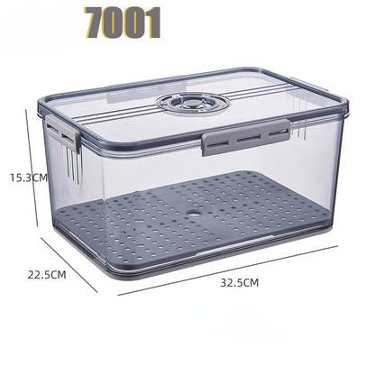 Refrigerator Storage Box Transparent Food Grade Storages & Racks freeshipping fridge box home and kitchen Kitchen Kitchen Food storage box kitchen items Refrigerator Storage Box Transparent Food Grade PET Plastic Storage Box